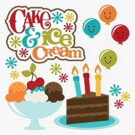 Ice Cream And Cake Art, HD Png Download, Transparent PNG