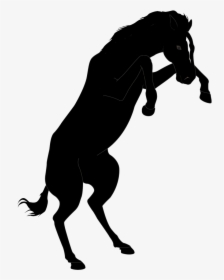 Horse Standing Silhouette Png , Png Download - Transparent Horse Standing Png, Png Download, Transparent PNG