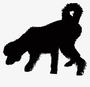 Silhouette Wet Dog, HD Png Download, Transparent PNG