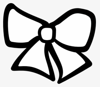 Bow Vector Cheer - Hair Bow Clipart, HD Png Download, Transparent PNG