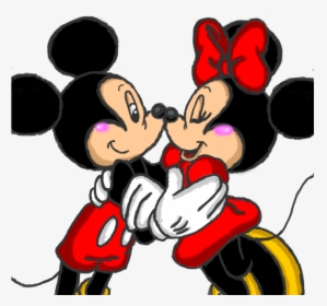 Red Minnie Mouse Wallpaper Clipart Panda Free Images - Minnie Together Mickey Mouse, HD Png Download, Transparent PNG