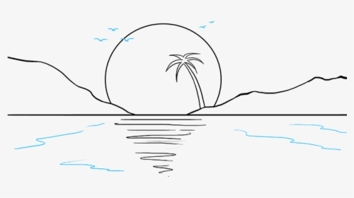 Easy Drawing Of Calm, HD Png Download, Transparent PNG