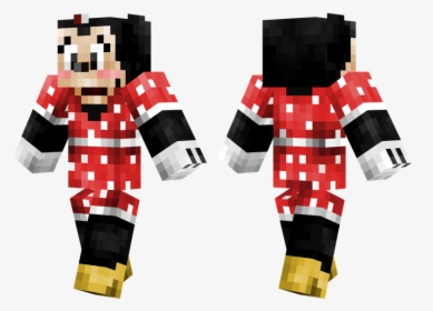 Skin Minecraft Mickey Mouse, HD Png Download, Transparent PNG
