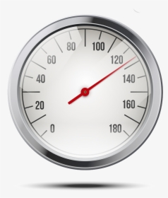 Transparent Speedo Png - Speedometer Round, Png Download, Transparent PNG