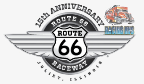 Racing Rvs At Route 66 Raceway - Route 66 Raceway Logo, HD Png Download, Transparent PNG