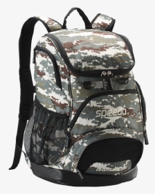 Speedo Teamster 35l Camo Backpack, HD Png Download, Transparent PNG