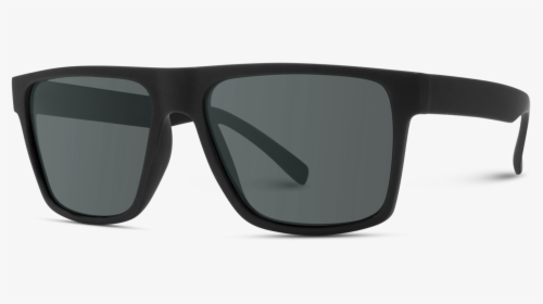 Damon Flat Top Square Matte Frame Polarized Sunglasses - Transparent Material, HD Png Download, Transparent PNG