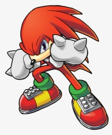Sonic News Network - Knuckles The Echidna Cartoon, HD Png Download, Transparent PNG