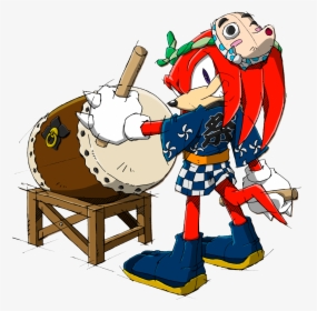 Knuckles The Echidna Art, HD Png Download, Transparent PNG
