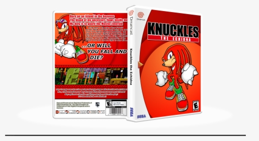 Knuckles The Echidna Box Cover - Sonic Adventure, HD Png Download, Transparent PNG