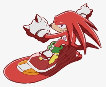 Knuckles The Echidna Sonic Riders , Png Download - Knuckles The Echidna Sonic Riders, Transparent Png, Transparent PNG