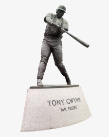 Tony Gwynn Statue Outside Petco Park, HD Png Download, Transparent PNG