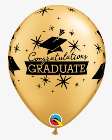 Gold And Silver Graduation - Congratulations Graduation Balloons, HD Png Download, Transparent PNG