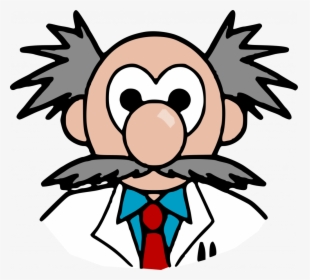 Scientist Clipart To Free - Drawing Of A Cartoon Scientist, HD Png Download, Transparent PNG