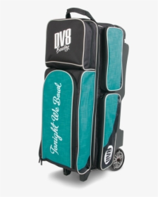 59 Dr3700 014 Circuit Triple Roller Teal - Teal 3 Ball Rolling Bowling Bag, HD Png Download, Transparent PNG