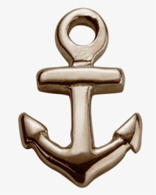 Stow Lockets Rose Gold Anchor - Emblem, HD Png Download, Transparent PNG