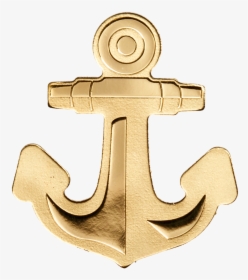 Palau - 2019 - 1 Dollar - Golden Anchor Small Gold - Golden Anchor, HD Png Download, Transparent PNG