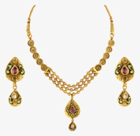 Orra Gold Necklace - Czerwone Korale, HD Png Download, Transparent PNG