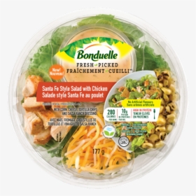 Santa Fe Style Salad With Chicken - Bonduelle Salad Bowls, HD Png Download, Transparent PNG