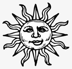 Sun Drawing, HD Png Download, Transparent PNG