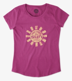 Girls Here Comes The Sun Smiling Smooth Tee - Cloud City 7, HD Png Download, Transparent PNG