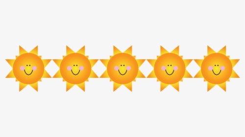 Smiling Sun - Smiley, HD Png Download, Transparent PNG