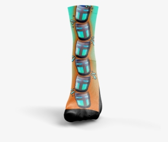 Chug Jug Neon Battle Royale Socks, HD Png Download, Transparent PNG