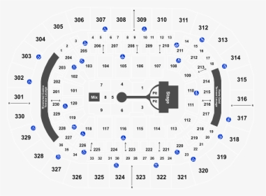 Chesapeake Energy Arena Seating Chart With Prices, HD Png Download, Transparent PNG