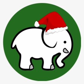 Transparent White Elephant Png - White Elephant Christmas Clipart, Png Download, Transparent PNG