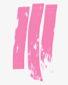 #pink #stripes #texture #acrylic #paint #realistic - Illustration, HD Png Download, Transparent PNG