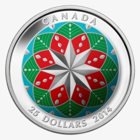 Transparent Silver Christmas Ornament Png - Christmas Coin Canada, Png Download, Transparent PNG