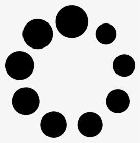 Pattern,polka Dot,circle,design,clip Art - Loading Dots Transparent Background, HD Png Download, Transparent PNG