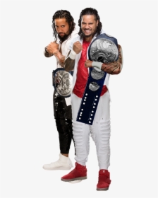 The Usos Sd Tag Team Champion 2017 By Thephenomenalseth - Jimmy Uso Full Body, HD Png Download, Transparent PNG