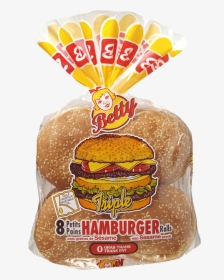 Double Decker Hamburger Buns, HD Png Download, Transparent PNG