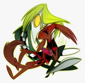 Deleted Art Of Eiglet And Damian By Vivziepop - Zoophobia Damian And Elijah, HD Png Download, Transparent PNG