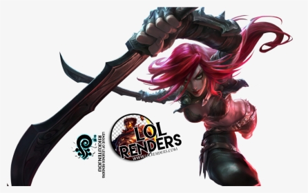 Katarina Render 2 - League Of Legends Katarina, HD Png Download, Transparent PNG