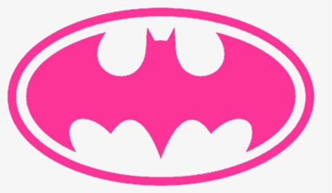 #hotpink #pink #batgirl #batman #logo #symbol #superhero - Batman Logo Transparent, HD Png Download, Transparent PNG
