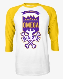 Omega Psi Phi School Daze Raglan Black Greek Apparel - Alpha Phi Alpha Shirt, HD Png Download, Transparent PNG