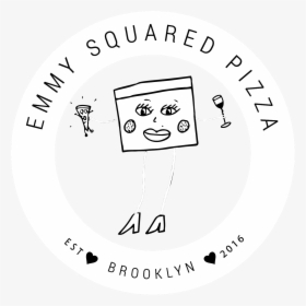 Emmy Squared Pizza Logo, HD Png Download, Transparent PNG