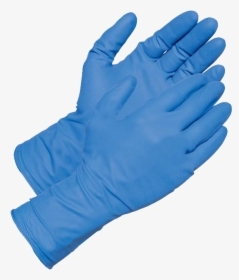 Trafalgar Blue Nitrile Gloves Pkt 5 - Gloves And Face Mask, HD Png Download, Transparent PNG