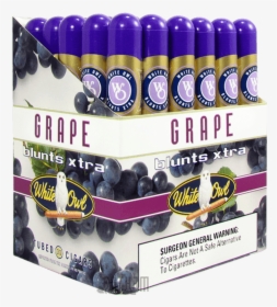 White Owl Blunts Xtra Grape Open Box - Blueberry, HD Png Download, Transparent PNG