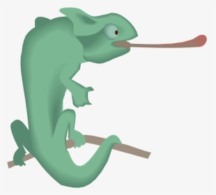Free Lizard Clipart - Lizard With Tongue Clip Art, HD Png Download, Transparent PNG