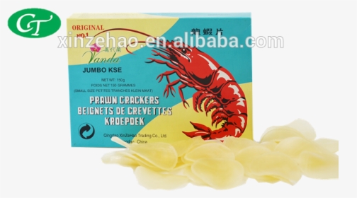 White Color Seafood Fried Snack 200g Uncooked Dried - Crayfish, HD Png Download, Transparent PNG