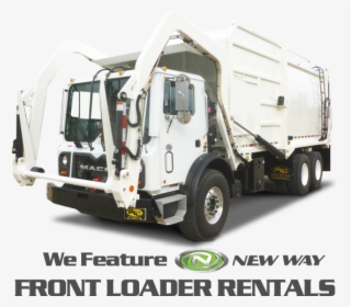Front Loader Garbage Truck Rentals - Garbage Truck, HD Png Download, Transparent PNG