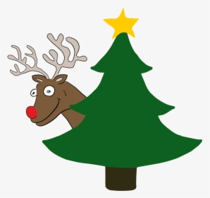Christmas Tree Easy Clipart, HD Png Download, Transparent PNG