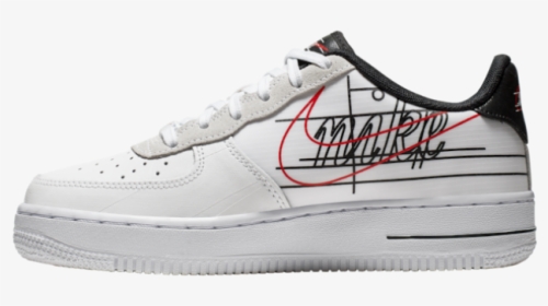 Nike Boy S Air Jordan 1 Gs Low White Black Red Youth - Af1 Celebration Of The Swoosh, HD Png Download, Transparent PNG