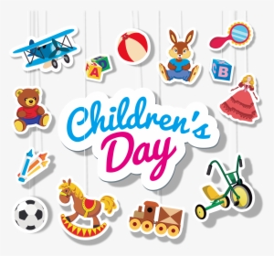 Children S Day For All Kinds Of Toys, Logo - Childrens Day Png, Transparent Png, Transparent PNG