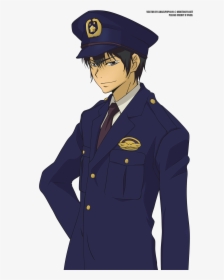 Transparent Police Man Png - Anime Police Man Png, Png Download, Transparent PNG
