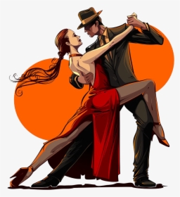 Couple Doing The Tango, HD Png Download, Transparent PNG