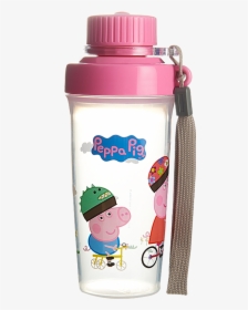 泰福高（tafuco） 小猪佩奇peppa Pig韩国进口儿童塑料杯子水杯便携运动户外杯0 - Plastic Bottle, HD Png Download, Transparent PNG